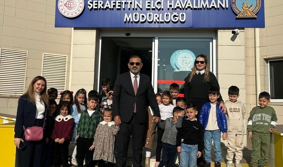 Şırnak Havalimanı, Öğretmenler Günü’nde Cizre Anaokulu Öğrencileri İçin Özel Etkinlik Düzenledi Şırnak Şerafettin Elçi Havalimanı, 24 Kasım Öğretmenler Günü nedeniyle Cizre