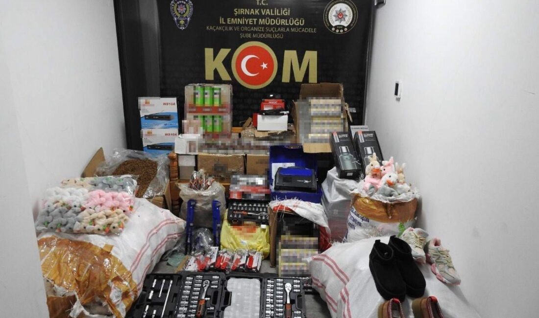 Şırnak’ta gerçekleştirilen operasyonlarda 45 şüpheli yakalandı, 23 milyon liralık kaçak eşya ele geçirildi Şırnak İl Emniyet Müdürlüğü, 17-23 Kasım tarihleri arasında düzenlediği operasyonlarda
