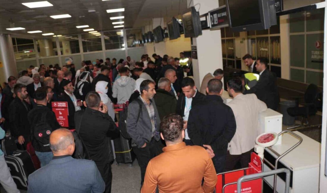 Şırnak’tan Suudi Arabistan’a Umre Uçuşlarının İkincisi Başarıyla Gerçekleşti Şırnak Şerafettin Elçi Havalimanı'ndan Suudi Arabistan'a düzenlenen umre uçuşlarının ikincisi