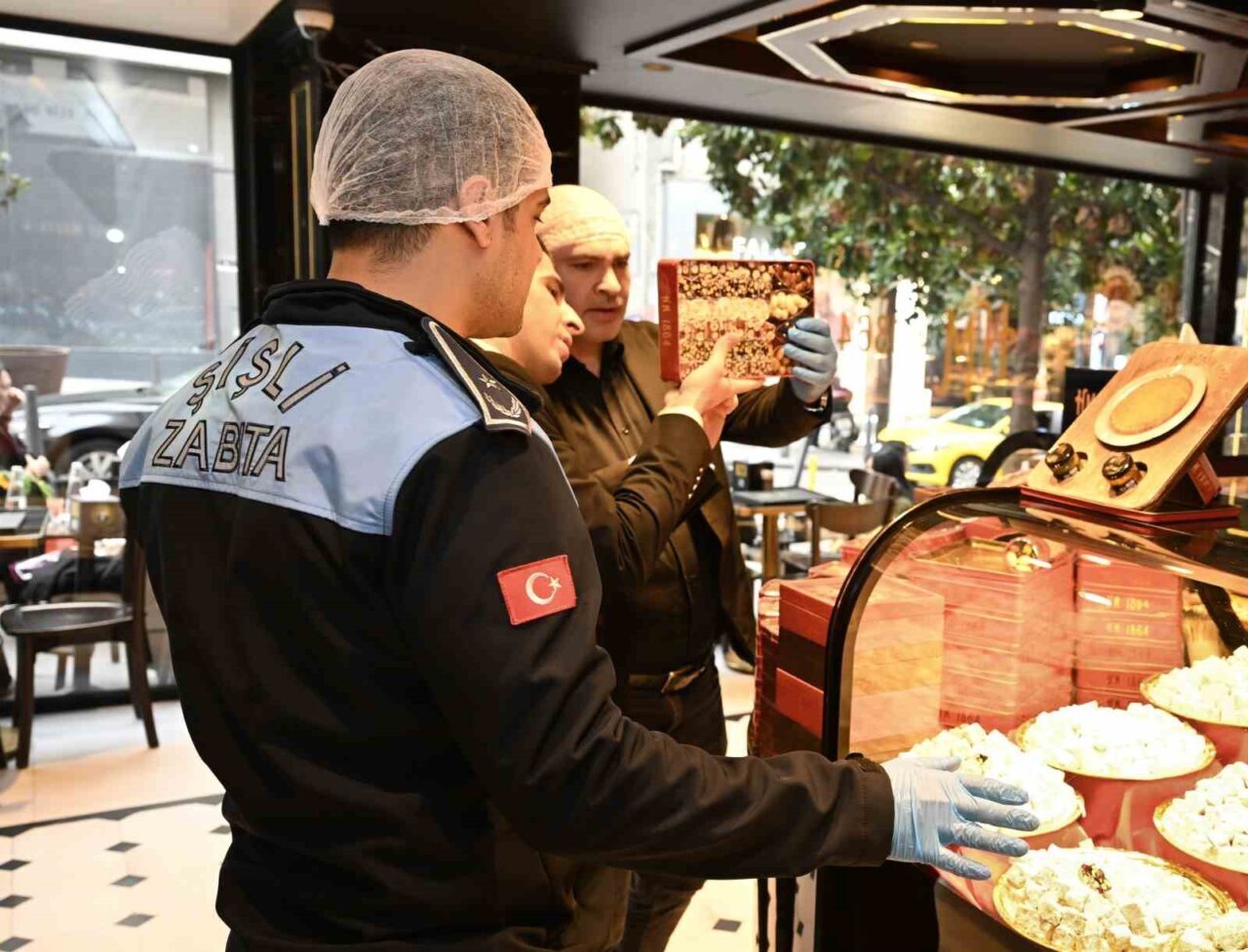 Şişli Belediyesi, gıda işletmelerine yönelik sıkı denetimler gerçekleştirdi. 1 Ocak-20