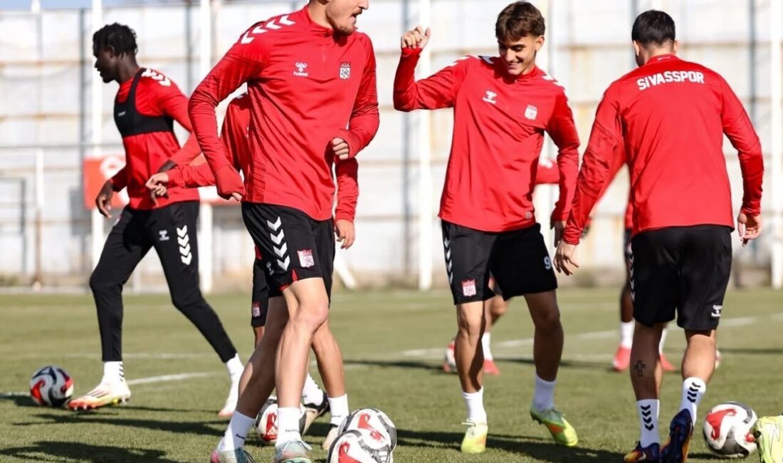 Özbelsan Sivasspor, Boluspor Maçına Hazırlık Antrenmanını Tamamladı Özbelsan Sivasspor, Trendyol 1. Lig 15. hafta maçında Boluspor ile