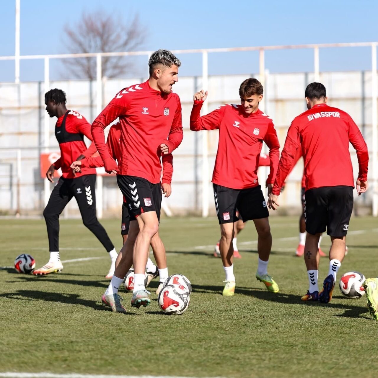 Özbelsan Sivasspor, Boluspor Maçına Hazırlık Antrenmanını Tamamladı