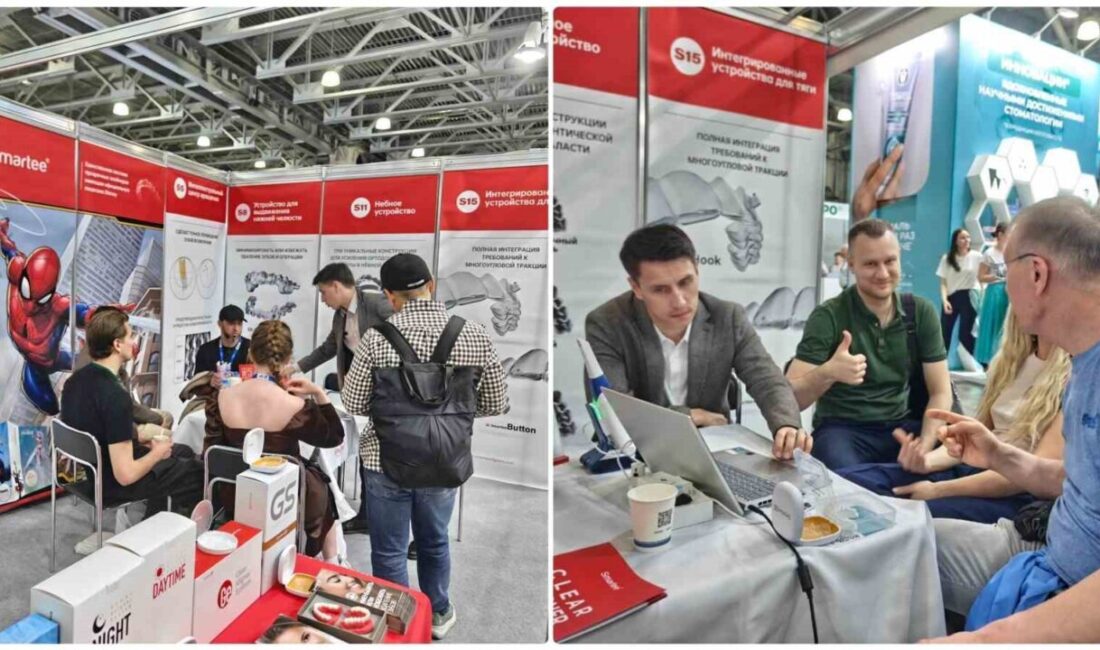 Smartee Denti-Technology, bu yıl Moskova, Almatı ve Taşkent'teki büyük fuarlarda