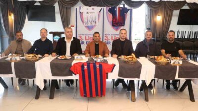 Söke 1970 SK Kulüp Başkanı Mahmut Gözüaçık, basın toplantısında son