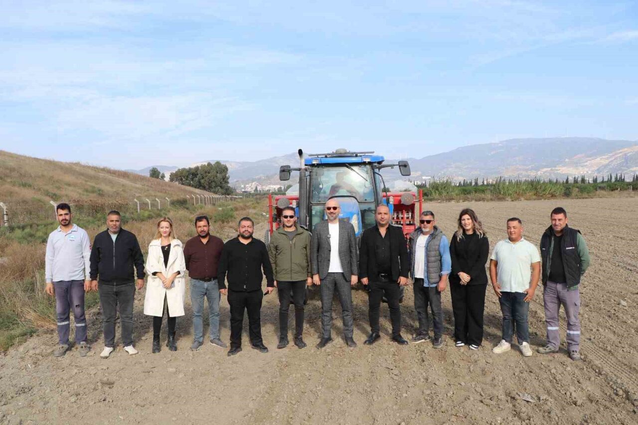 Söke Belediyesi’nden Üretim Projelerine Yenilik: Buğday Ekimi Başladı