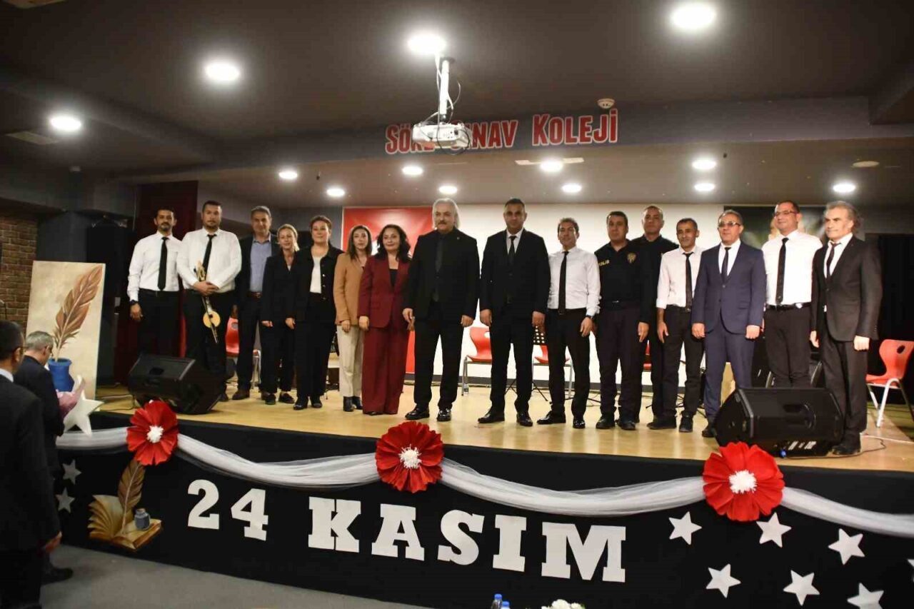 Söke’de 24 Kasım Öğretmenler Günü Etkinlikleri Coşkuyla Kutlandı