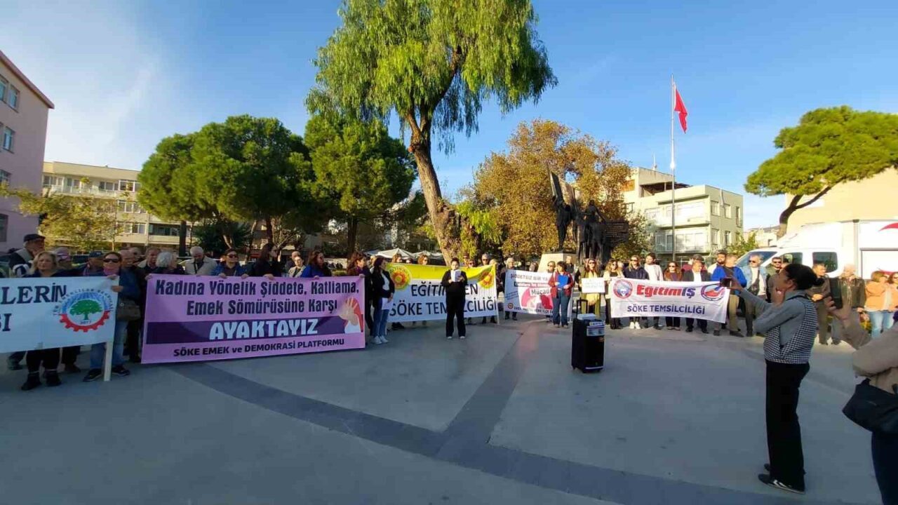 Söke'de 25 Kasım Kadına Yönelik Şiddete Karşı Uluslararası Mücadele Günü