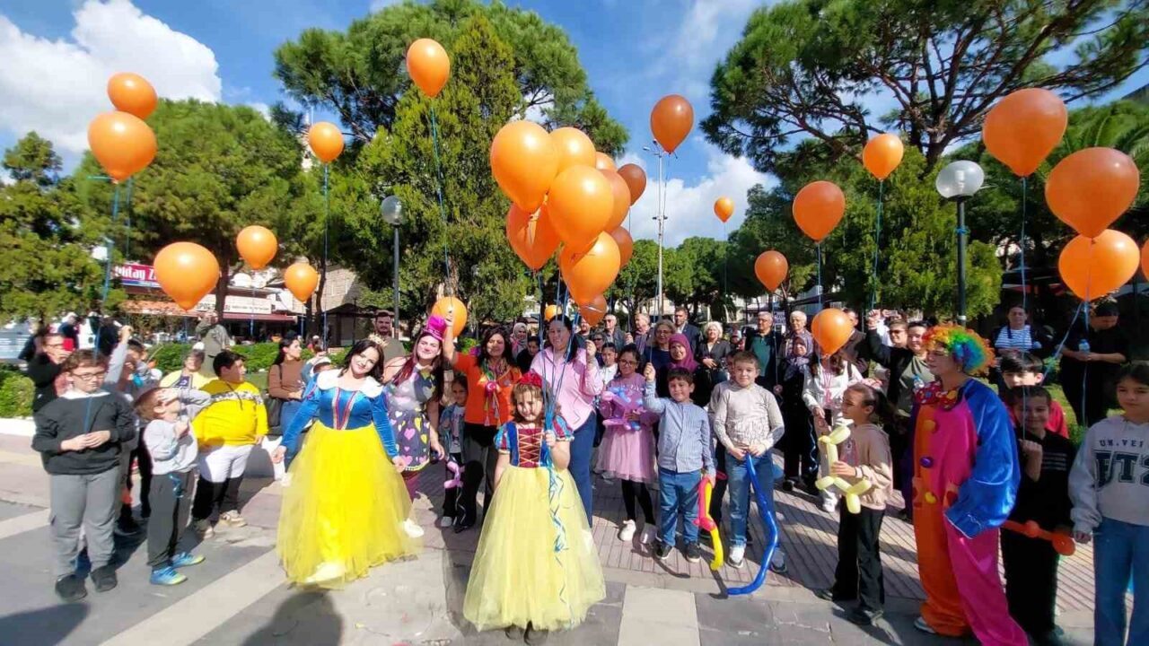 Aydın'ın Söke ilçesinde, lösemiyi yenen 7 yaşındaki Masal Özdirekcan için