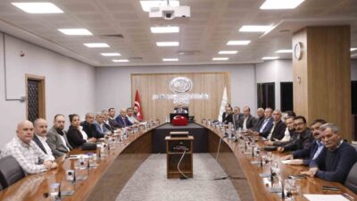 Söke’de muhtarlar, Ali Çıtak önderliğinde düzenlenen toplantıda dere temizliği ve