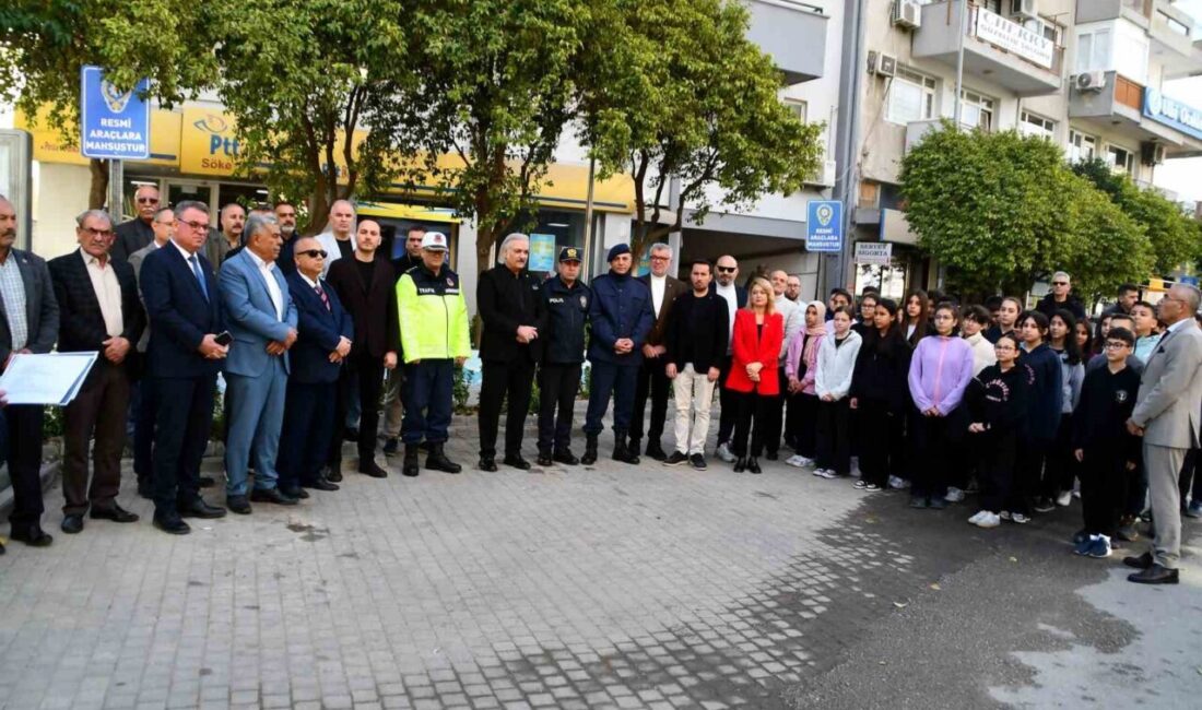 Söke'de, İçişleri Bakanlığı'nın ciddi projeleri doğrultusunda "Trafik Sokağı" hizmete açıldı.