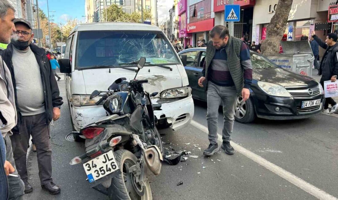 Tekirdağ'da motosiklet ile kamyonetin kafa kafaya çarpıştığı kaza, Salih Omurtak
