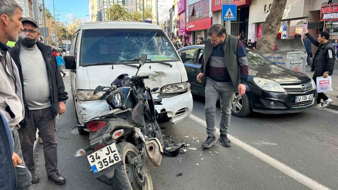 Tekirdağ'da motosiklet ile kamyonetin kafa kafaya çarpıştığı kaza, Salih Omurtak