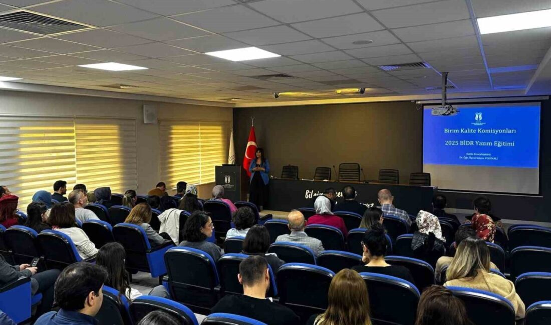 SUBÜ Kalite Koordinatörlüğü, Birim İç Değerlendirme Raporu Hazırlık Süreçlerini Geliştirmek İçin Eğitim Toplantısı Düzenledi Sakarya Uygulamalı Bilimler Üniversitesi Kalite Koordinatörlüğü, iç kalite güvence süreçlerini