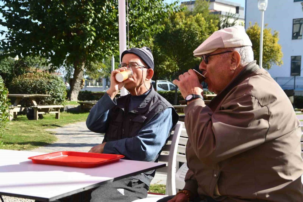 Söke'nin Yenicami Mahallesi'ndeki Süleyman Seba Parkı, LİMA A.Ş.'nin yeni kafeteryasıyla