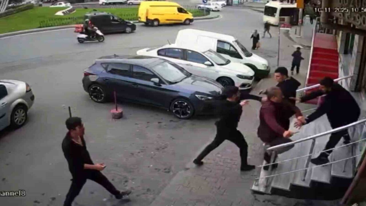 İstanbul Sultangazi'de su kesintisi sonrası iş yerinde tartışan stajyer Alim