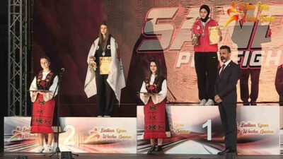 Bulgaristan'daki Wushu Kung Fu Balkan Şampiyonası'nda Sultangazi Belediyesi Spor Kulübü'nden