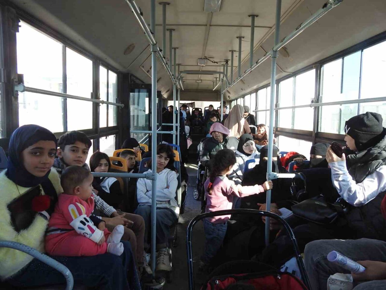 Kilis Öncüpınar Sınır Kapısı’nda Suriyelilerin gönüllü geri dönüş işlemleri devam