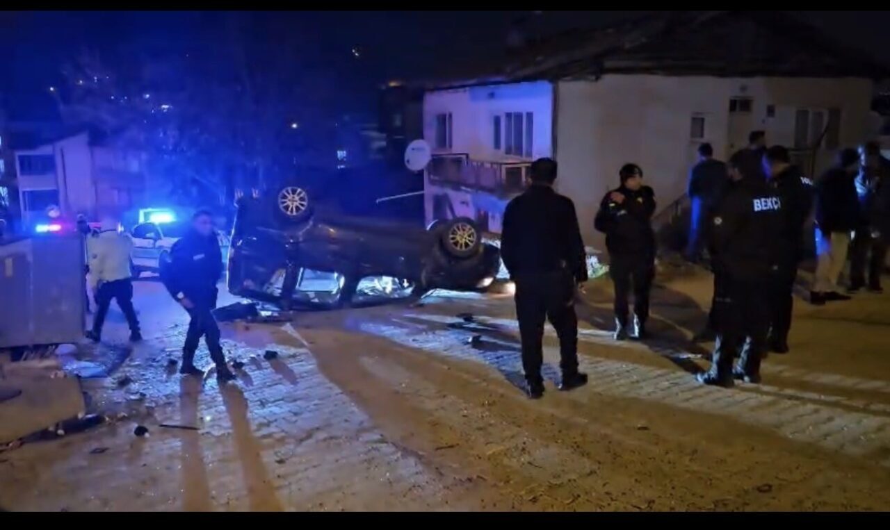 Tokat'ta akşam saatlerinde meydana gelen trafik kazasında 60 ABR 967