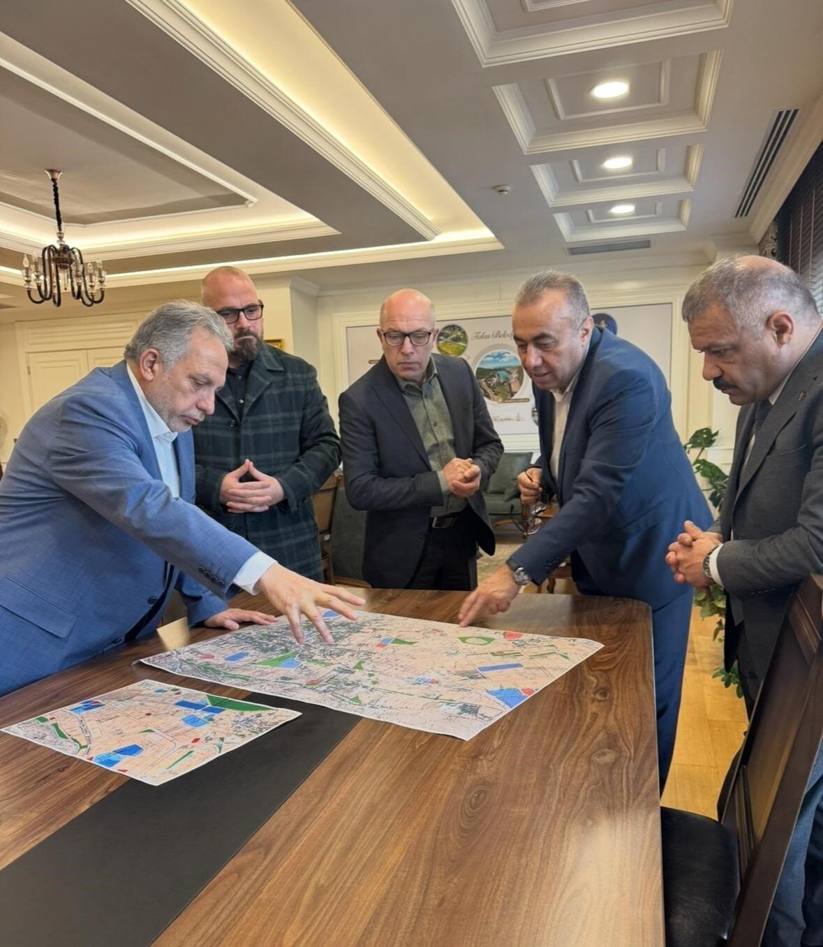 Ali Hızar liderliğindeki Avrupa Kayserili İşverenler Birliği, Talas Belediye Başkanı