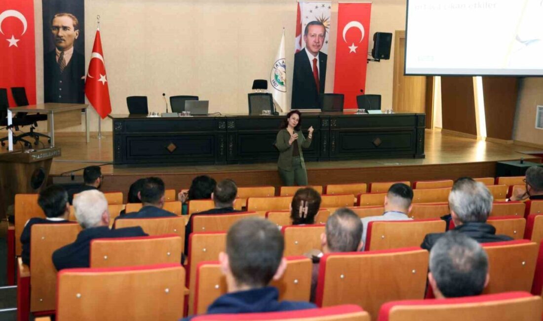 Talas Belediyesi, çalışanları için sigara zararları ve bağımlılık konularında bir