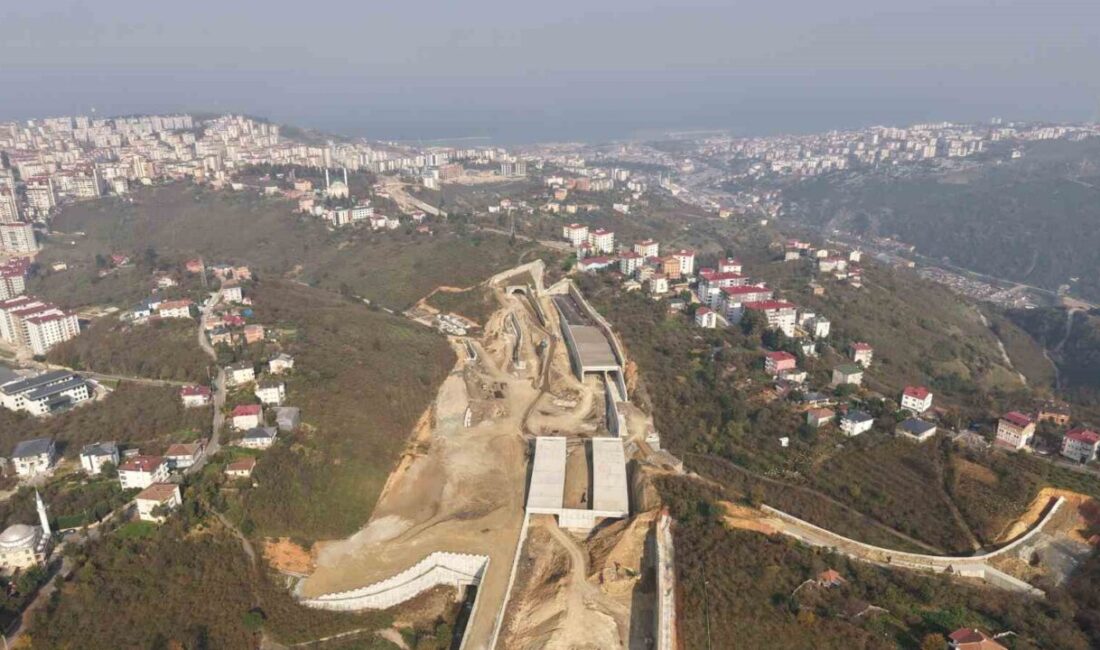 Trabzon'da 28 km uzunluğundaki Kanuni Bulvarı'nın 23 km'si tamamlandı. Yıldızlı