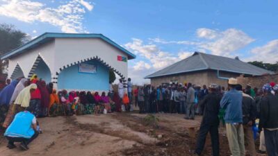 Türkiye Diyanet Vakfı Eskişehir Şubesi, hayırseverlerin destekleriyle Tanzanya’nın Dodoma ilinde