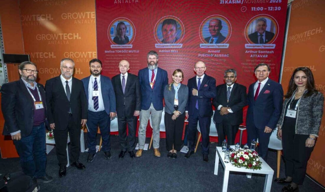 Growtech Antalya'da düzenlenen Uluslararası Tarım Diplomasisi konferanslarında, sektörün liderleri bir
