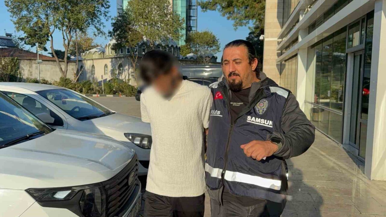 Samsun'da A.M.Ç. (20), tartıştığı B.T. (21) adlı genci bacağından vurarak
