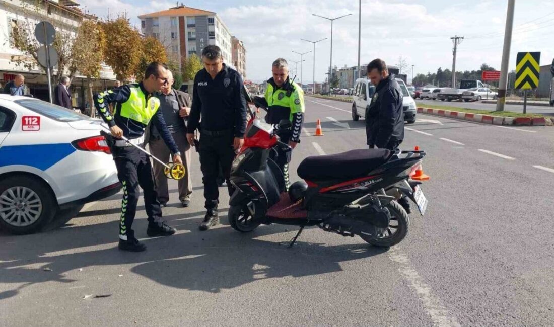 Kütahya'nın Tavşanlı ilçesinde bir trafik kazasında motosiklet sürücüsü R.S. yaralandı.