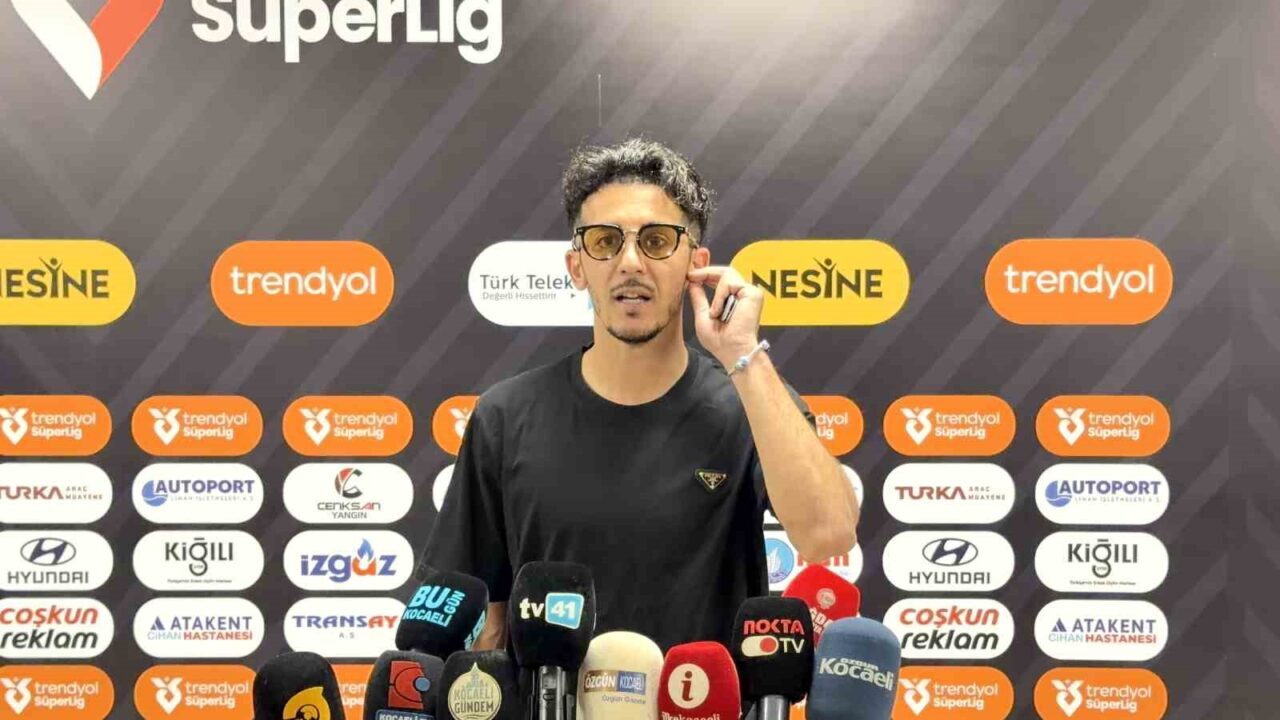 Kocaelispor'un futbolcusu Tayfur Bingöl, Gençlerbirliği'ni 1-0 yendikleri maç sonrasında hedeflerini
