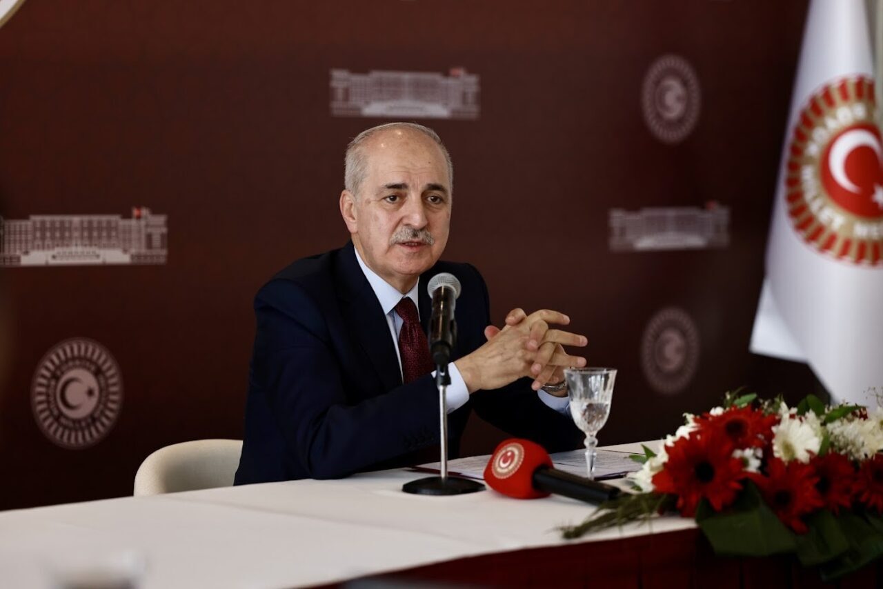 TBMM Başkanı Numan Kurtulmuş, medya yöneticileriyle gerçekleştirdiği toplantıda Türkiye'nin çatışma