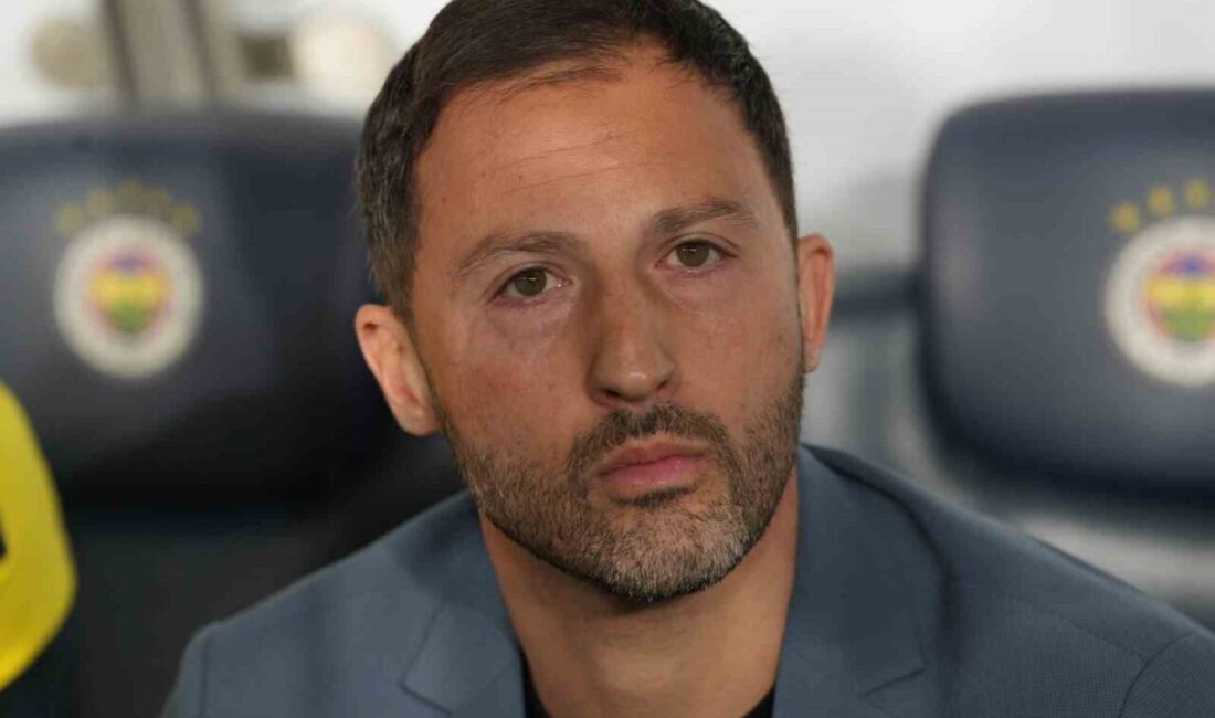 Fenerbahçe Teknik Direktörü Domenico Tedesco, 1 Aralık'ta Galatasaray ile yapacakları