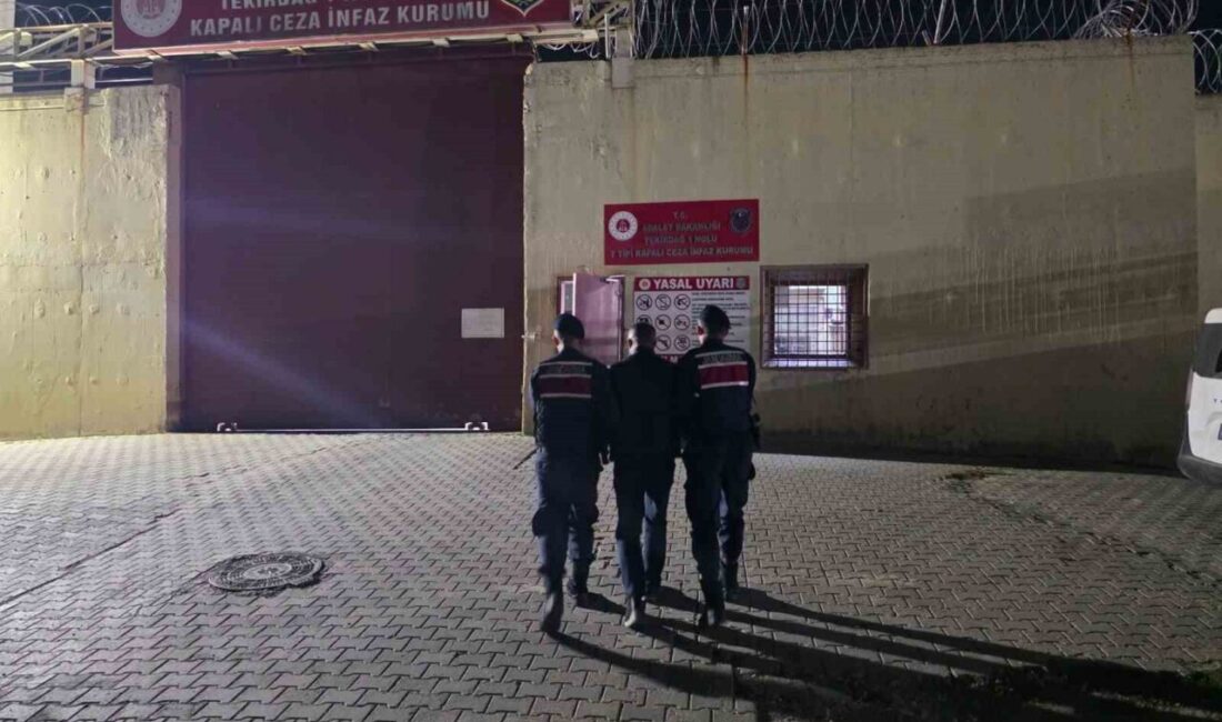 Tekirdağ İl Jandarma Komutanlığı, 19 Kasım 2025 tarihinde düzenlediği operasyonda