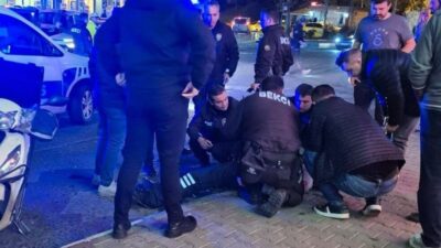 Tekirdağ'ın Süleymanpaşa ilçesinde bir güvenlik görevlisini silahla yaralayan S.A., yakalanarak