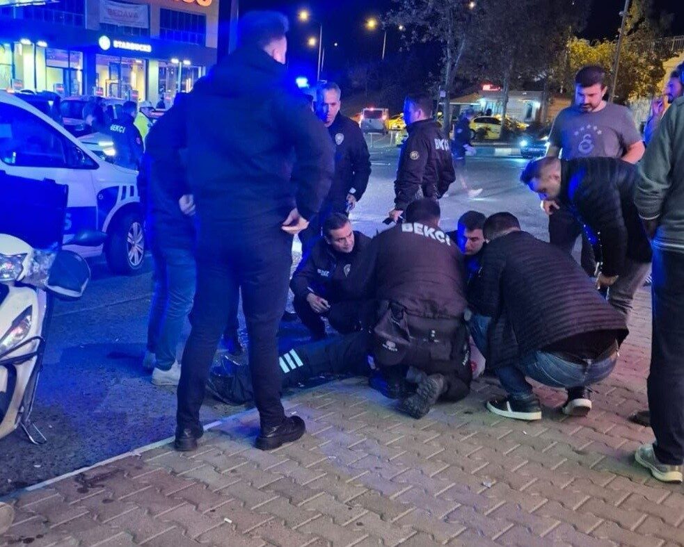 Tekirdağ'ın Süleymanpaşa ilçesinde bir güvenlik görevlisini silahla yaralayan S.A., yakalanarak