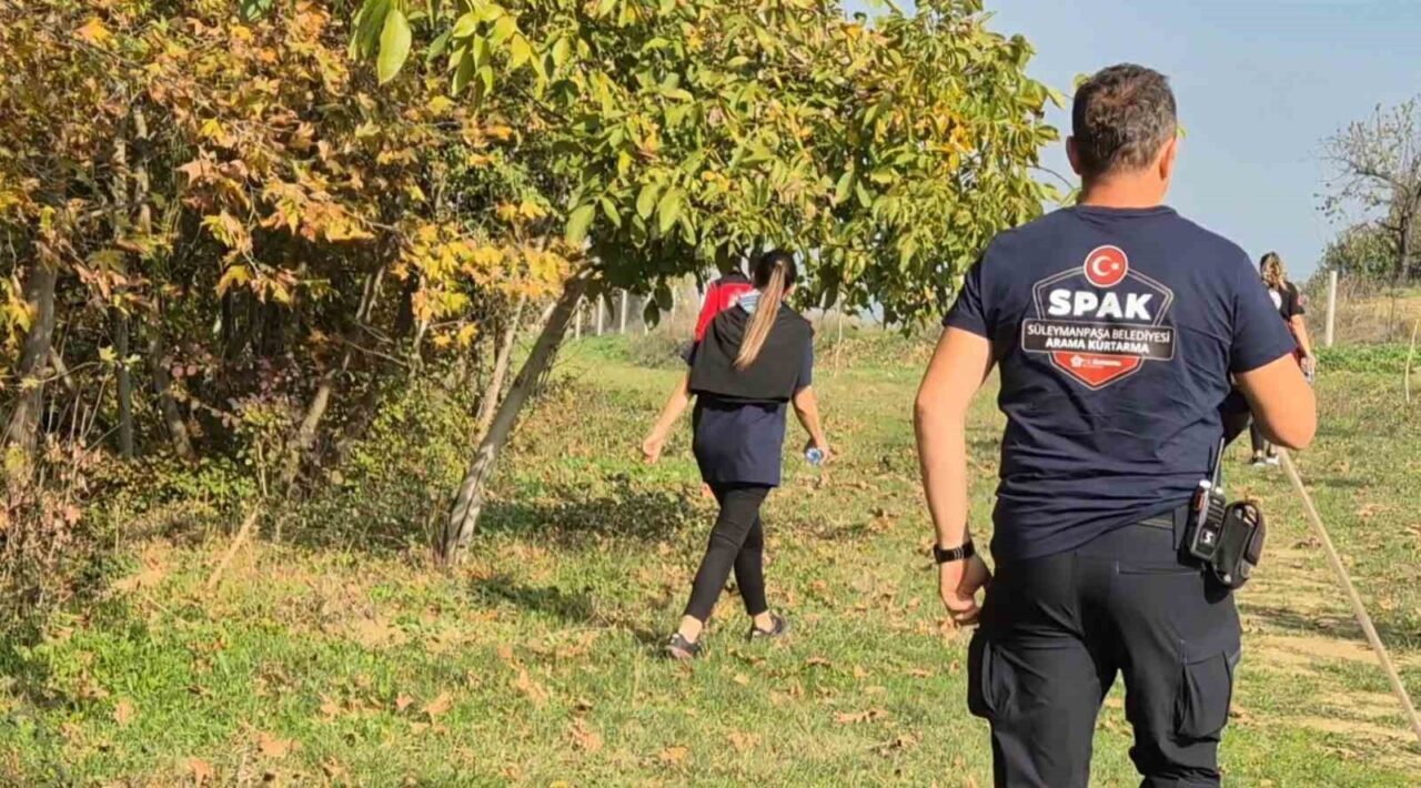 Tekirdağ’da Kayıp Yaşlı Adam İçin Dron Destekli Arama Çalışmaları Devam Ediyor