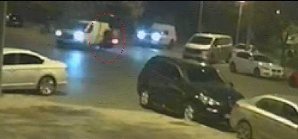 Tekirdağ’ın Çorlu ilçesinde motosikletli kurye S.U., panelvan araçla çarpıştı. Kazada