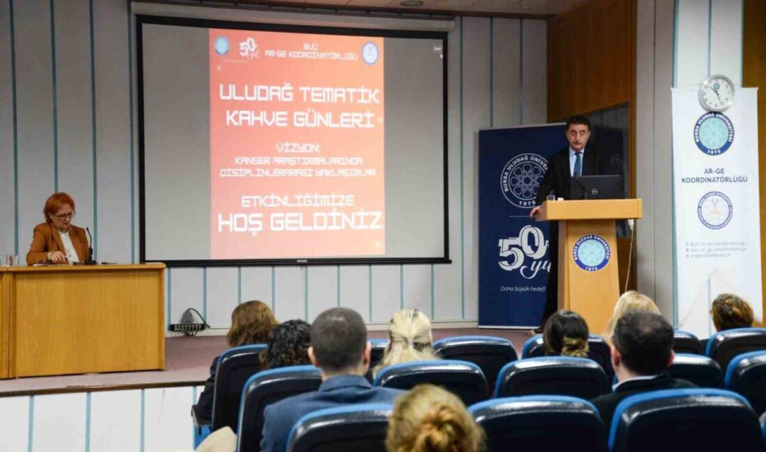 Bursa Uludağ Üniversitesi’nde Kanser Araştırmalarında Disiplinlerarası Yaklaşımlar Konulu Etkinlik Gerçekleştirildi Bursa Uludağ Üniversitesi, "Uludağ Tematik Kahve Günleri" etkinliğinde "Kanser Araştırmalarında