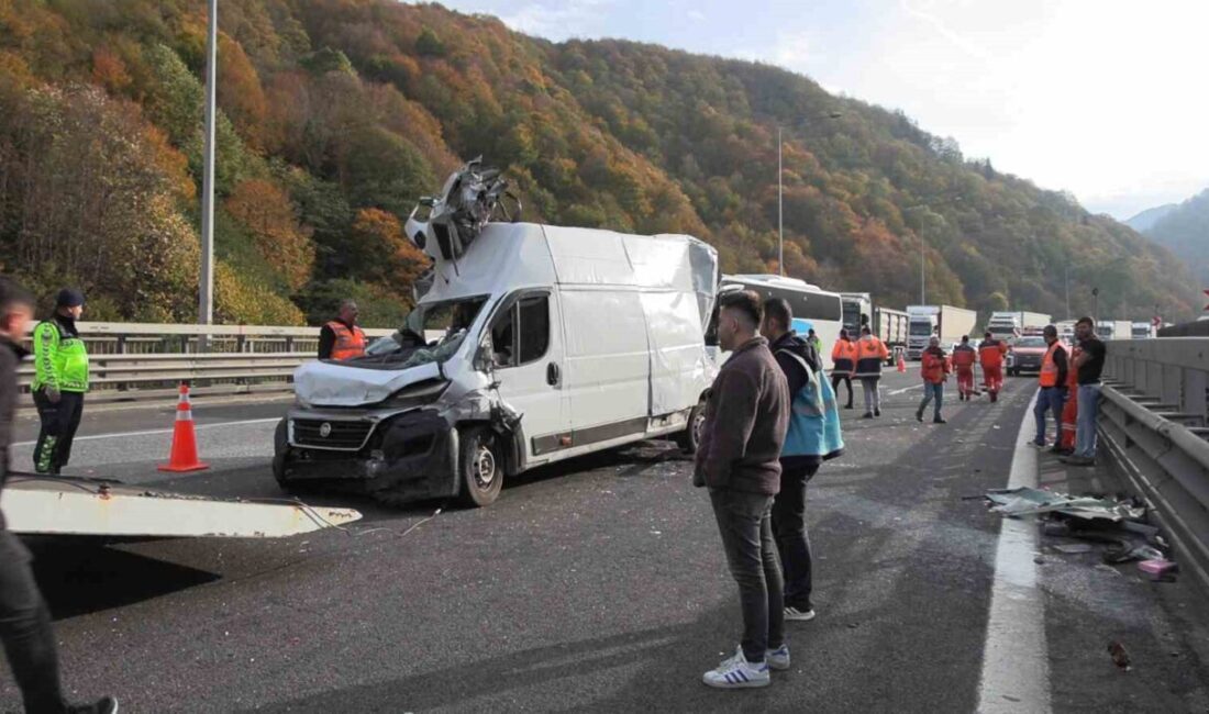 Bolu'da TEM Otoyolu'nda meydana gelen zincirleme kazada, F.K.'nın kullandığı tır,