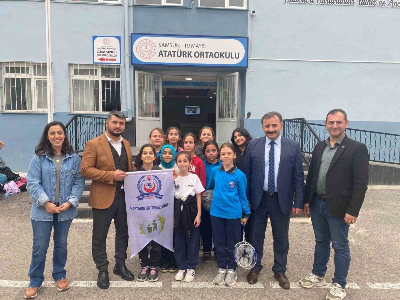 Atatürk Ortaokulu’ndan Yeşil Vatan Projesi ile Çevre Bilincine Önem Veriliyor