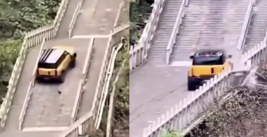 Chery’nin Tianmen Dağı’nda Tırmanma Denemesi Tarihi Yapıya Zarar Verdi Çinli otomobil üreticisi Chery, Tianmen Dağı’ndaki 999 merdiveni tırmanırken test