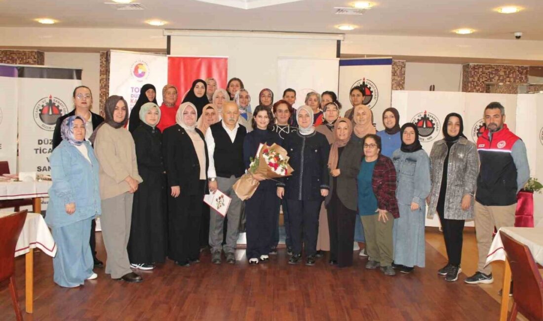 Düzce'de TOBB Kadın Girişimciler Kurulu ve Tarım Müdürlüğü iş birliğiyle