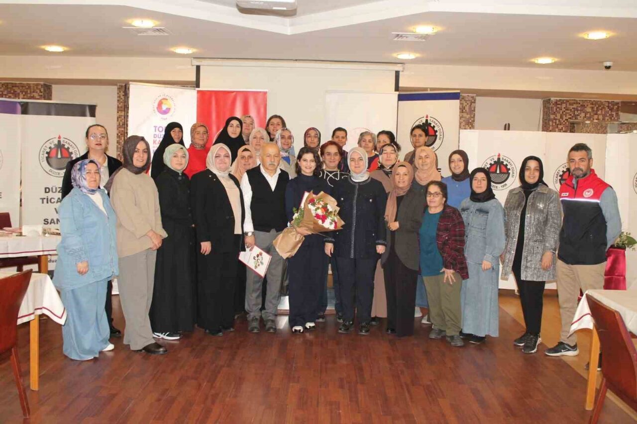 Düzce'de TOBB Kadın Girişimciler Kurulu ve Tarım Müdürlüğü iş birliğiyle