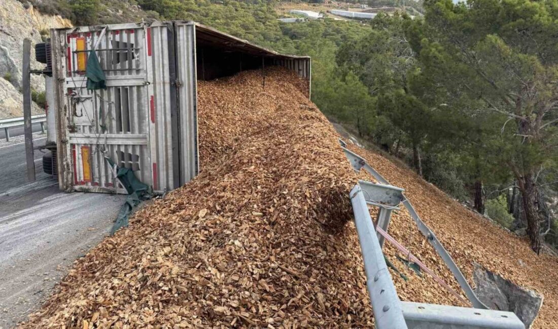Mersin’in Anamur ilçesinde D-400 karayolunda bir tır devrildi. Sürücü hafif