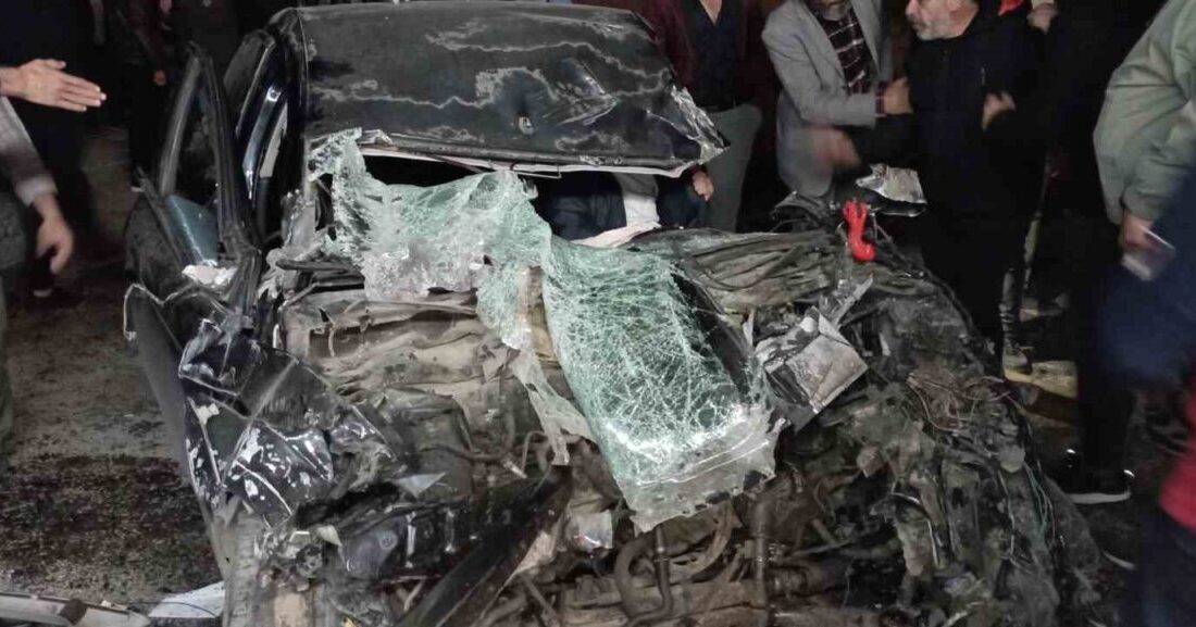 Tokat-Sivas karayolu Yatmış köyü yakınlarında M. A.'nın kullandığı otomobil, bir