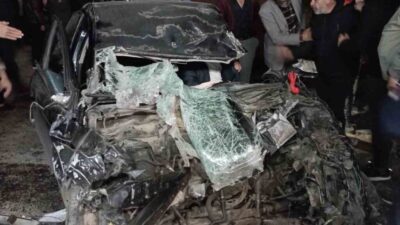 Tokat-Sivas karayolu Yatmış köyü yakınlarında M. A.'nın kullandığı otomobil, bir