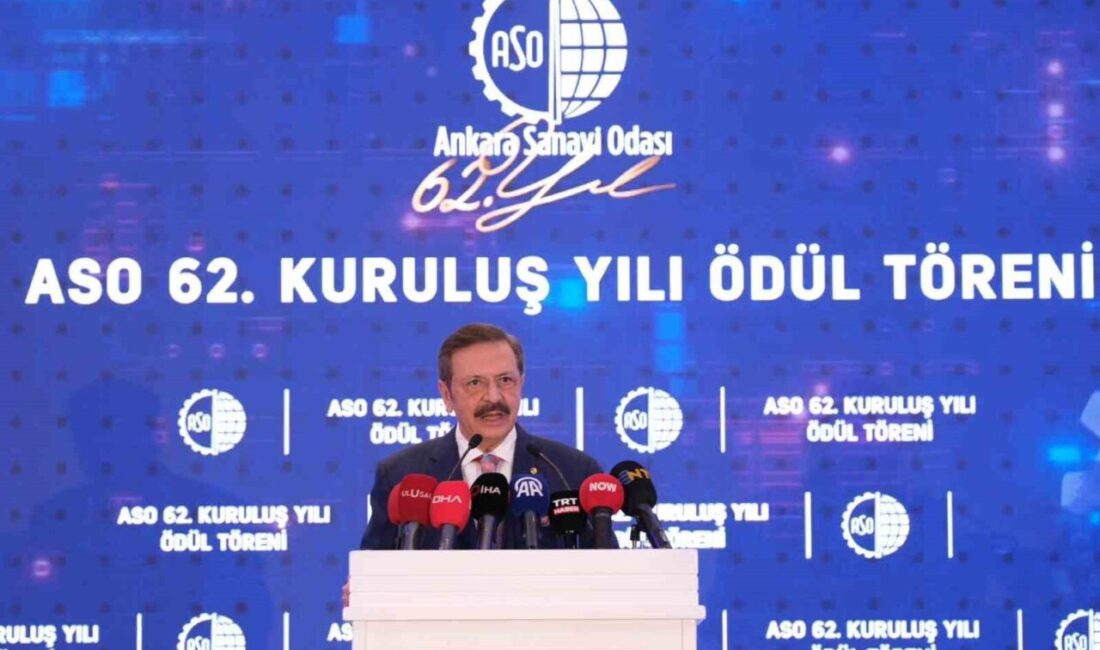 Türkiye Odalar ve Borsalar Birliği Başkanı Rifat Hisarcıklıoğlu, Ankara Sanayi