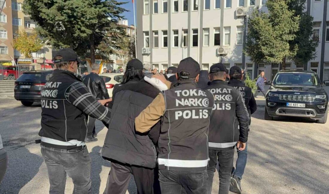 Tokat'ta gerçekleştirilen narkotik operasyonunda 640 sentetik hap ele geçirilirken, S.D.,