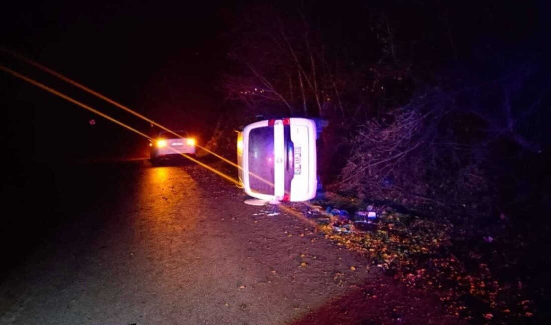 Tokat’ın Turhal ilçesindeki Çamlıca köyünde S.D. (58) yönetimindeki Fiat marka
