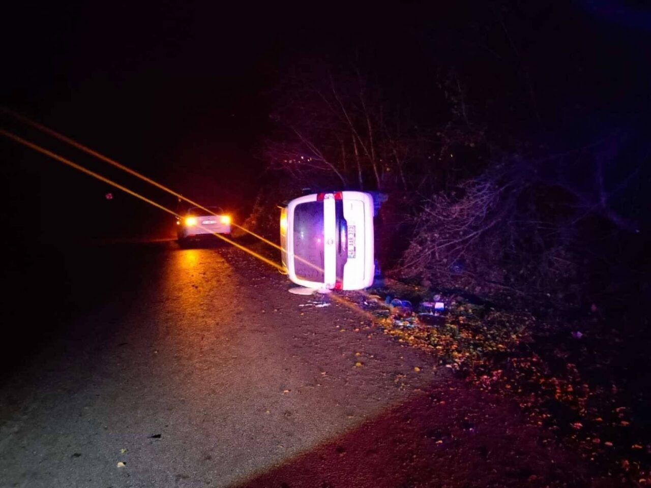 Tokat’ın Turhal ilçesindeki Çamlıca köyünde S.D. (58) yönetimindeki Fiat marka